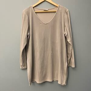 J. Jill Pure Jill Velour Tunic
